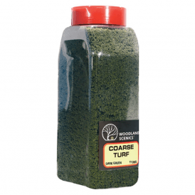 Woodland Scenics Dark Green Coarse Turf