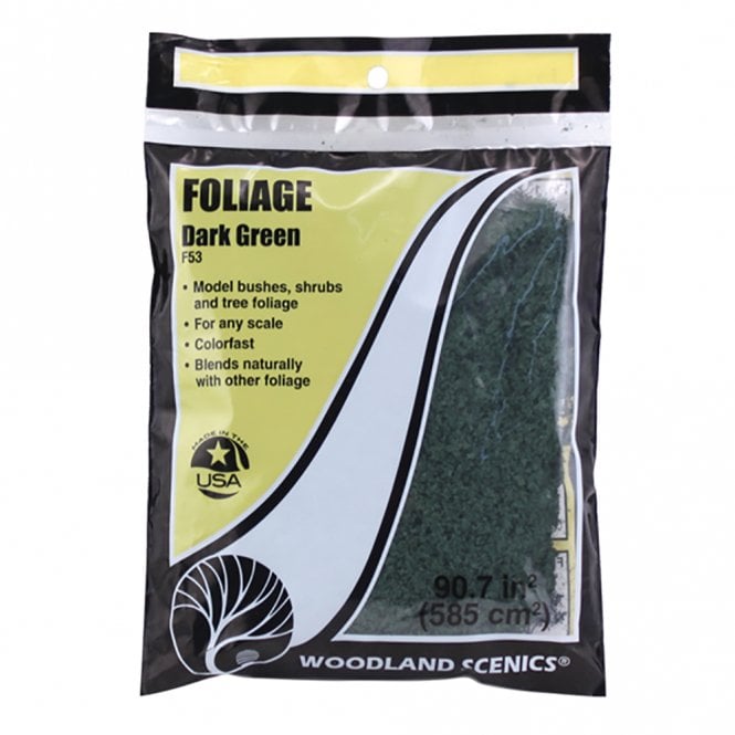 Woodland Scenics Dark Green Foliage