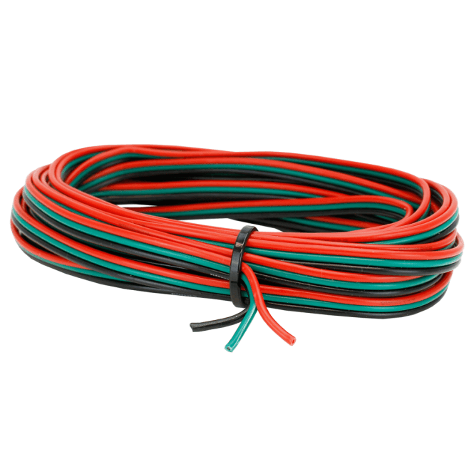 DCC Concepts DCD-RGB 3-wire RGB Ribbon (5M)