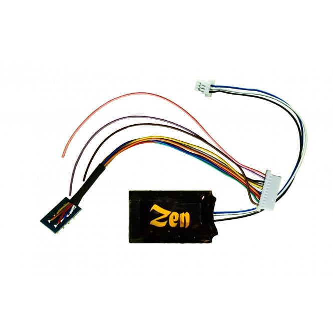 DCC Concepts DCD-ZNM.HP.6 Zen Black Decoder Midi-Sized 8PIN Harness 6 Fct