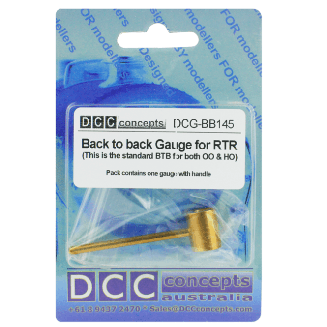 DCC Concepts DCG-BB145 Back to Back OO/HO (Standard) 14.5mm