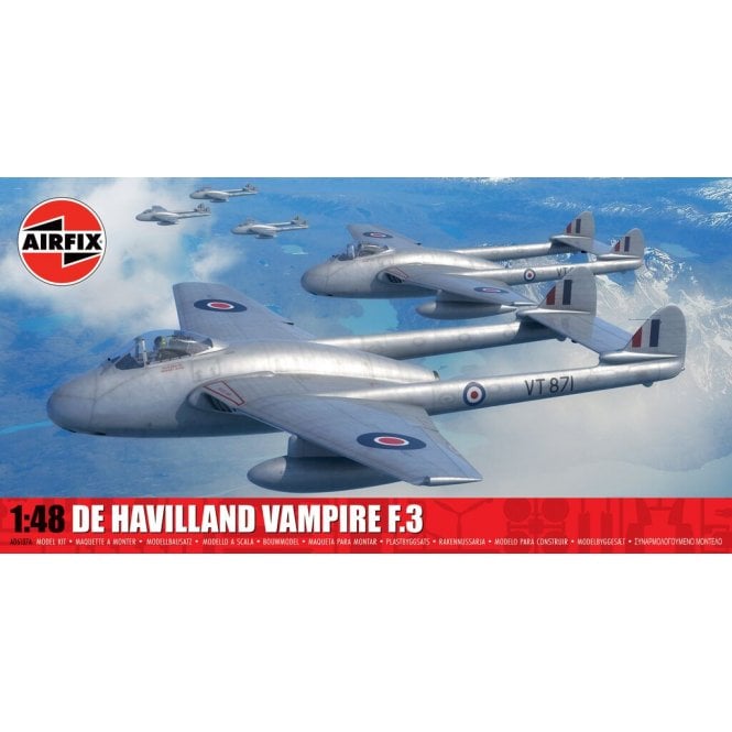 Airfix De Havilland Vampire F.3 (1:48)