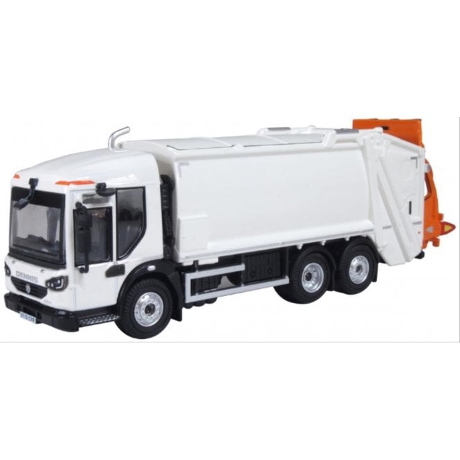 Oxford Diecast Dennis Eagle Olympus - Refuse Truck White (1:76)