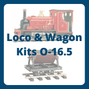 Loco & Wagon Kits - O-16.5