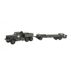Oxford Diecast Diamond T Tank Transporter and Trailer US Army Livery