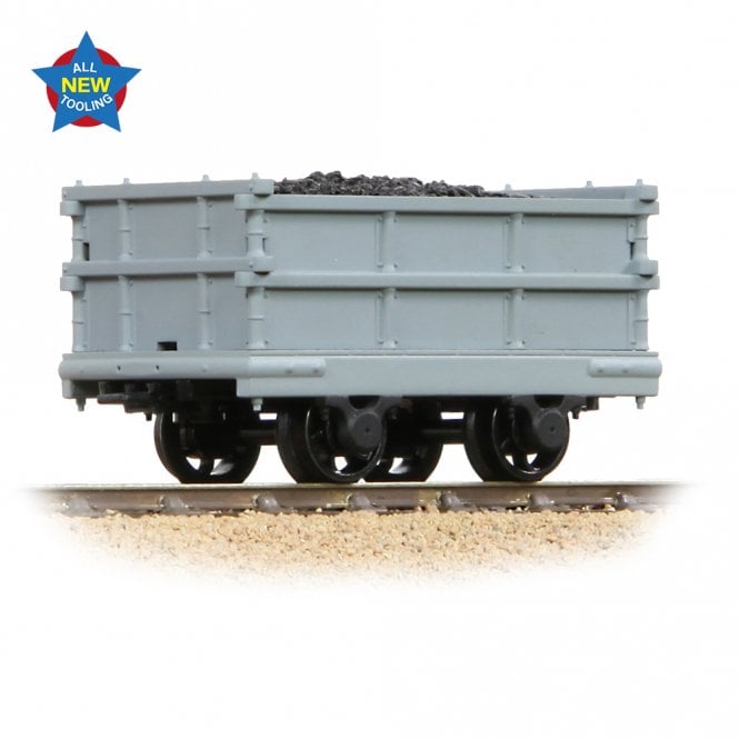 Bachmann Dinorwic Coal Wagon Grey [With Load] - (NG7)