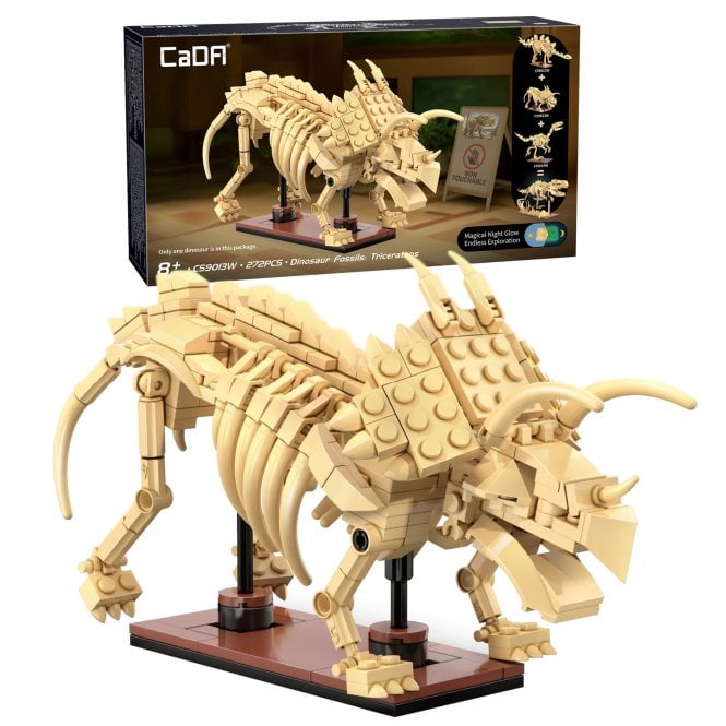 CADA Dinosaur Fossils: Triceratops - 272pcs