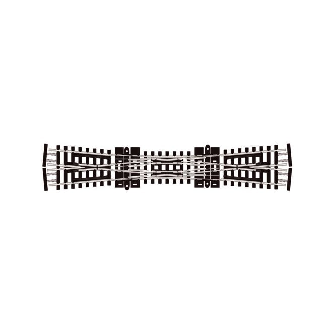 Peco Double Slip (10 angle) - Code 55 - Insulfrog