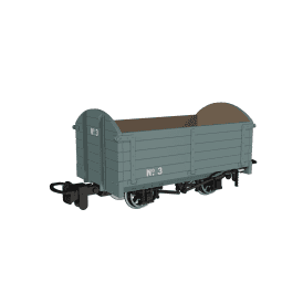 Dropside Open Plain Grey No.3 (OO-9)