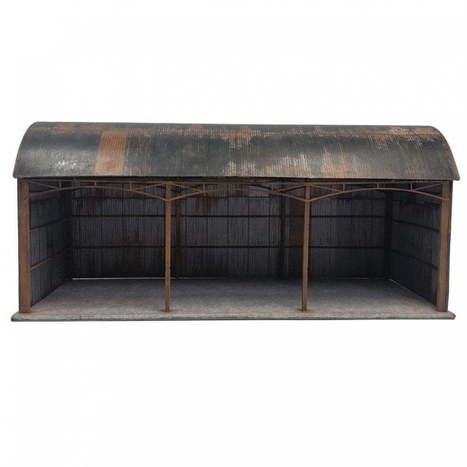 Scale Model Scenery Dutch Barn – Laser-cut kit (OO)