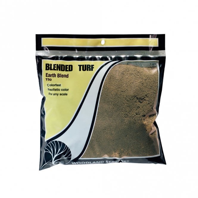 Woodland Scenics Earth Blend Fine Turf (Bag)