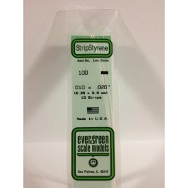 EG100 .010 x .020 (0.25 x 0.50mm) Strip (10)