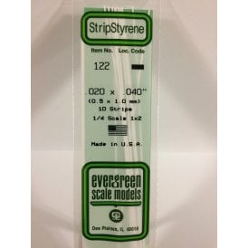 EG122 .020 x .040 (0.50 x 1.0mm) Strip (10)