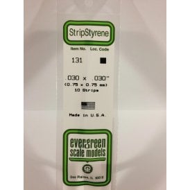 EG131 .030 x .030 (0.75 x 0.75mm) Strip (10)