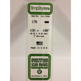 EG178 .100 x .188 (2.5 x 4.8mm) Strip (7)