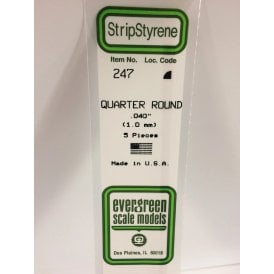 EG247 .040 (1.0mm) Qtr Round (5)
