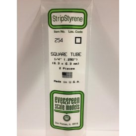EG254 1/4 (6.3mm) Sq Tube (2)