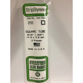 EG255 5/16 (7.9mm) Sq Tube (2)