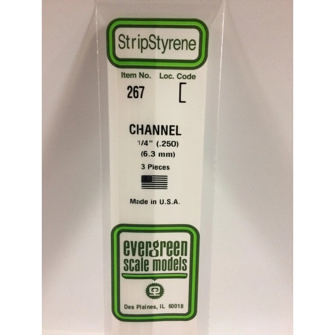 Evergreen EG267 1/4 (6.3mm) Channel (3)