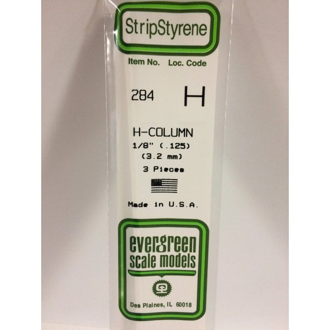 Evergreen EG284 1/8 (3.2mm) H-Coloumn (3)