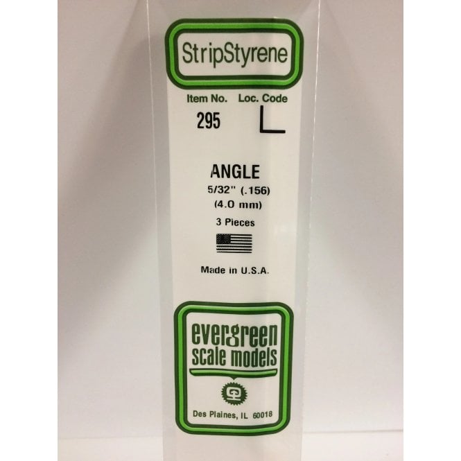 Evergreen EG295 5/32 (4.0mm) R-Angle (3)