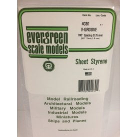 EG4030 .030(0.75mm)sp .010(0.25mm)wd V-Groove