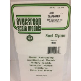 EG4031 .030(0.75mm)sp Clapboard