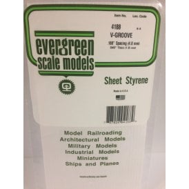 EG4188 .188(4.8mm)sp .029(0.73mm)wd V-Groove
