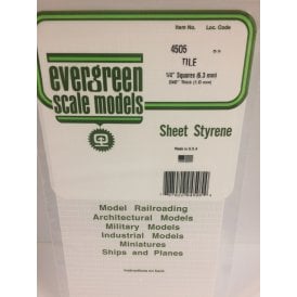 EG4505 1/4(6.3mm)sq Square Tile