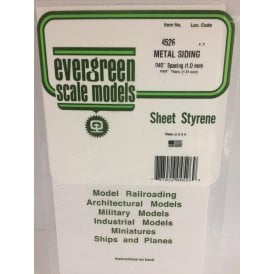 EG4526 .040(1.0mm)sp .013(0.33mm)wd Metal Siding