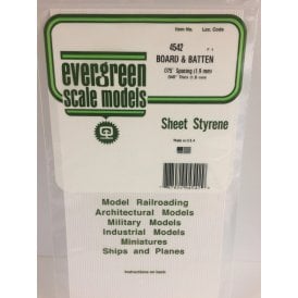 EG4542 .075(1.8mm)sp .015(0.38mm)wd Board + batten
