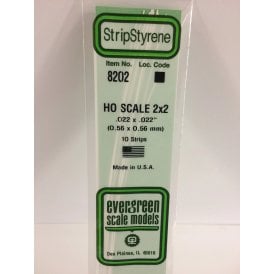 EG8202 .022 x .022 (0.6 x 0.6mm) Strip (10)