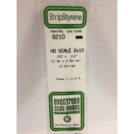 EG8210 .022 x .112 (0.6 x 2.8mm) Strip (10)