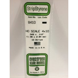 EG8410 .043 x .112 (1.1 x 2.8mm) Strip (10)