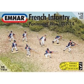 French Infantry Peninsular War (1807-1814) Figures (1:72)