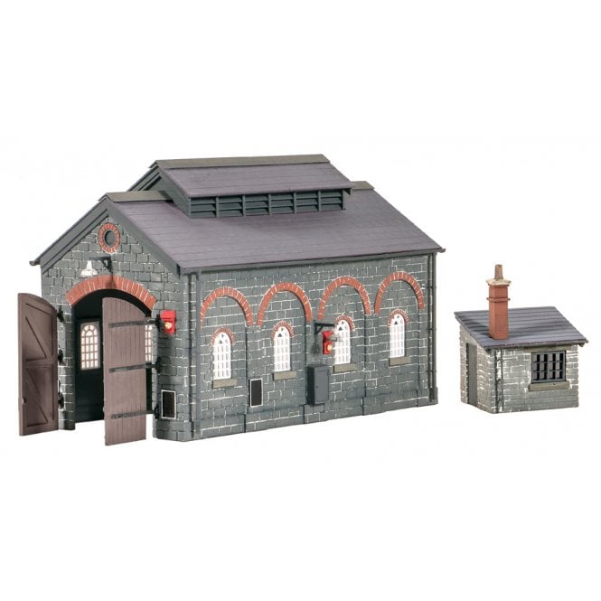 Ratio Engine Shed - inc. Hut (176mm x 90mm x 120mm)