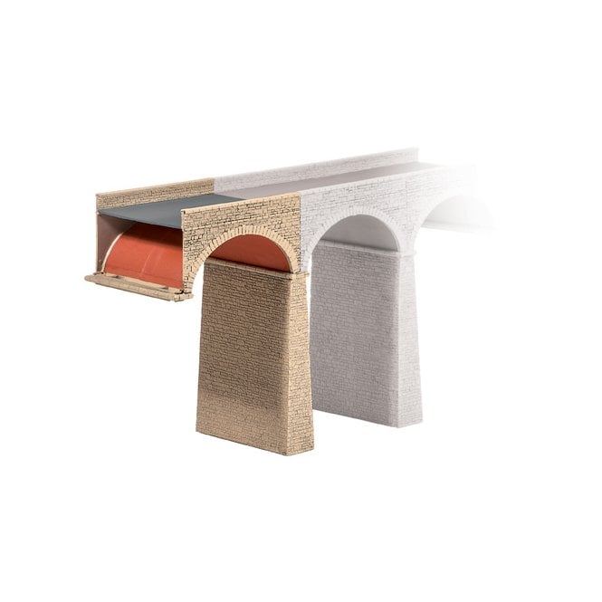 Ratio Extra Arch and Pier Kit N Scale