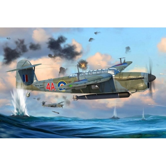 Trumpeter Fairey Barracuda Mk II WWII Torpedo Bomber - Royal Navy (1:48)