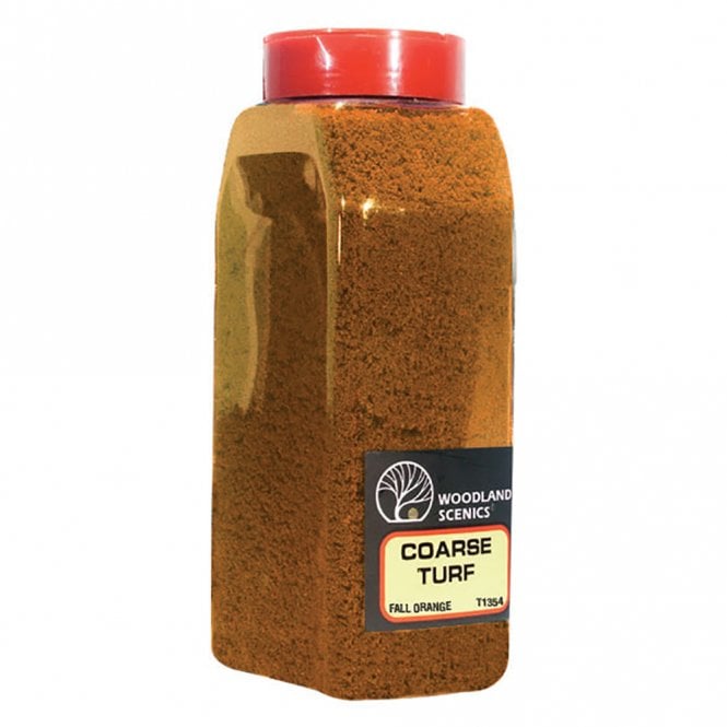 Woodland Scenics Fall Orange Coarse Turf