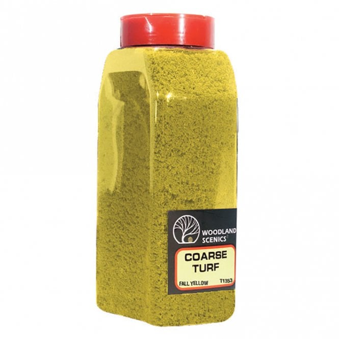 Woodland Scenics Fall Yellow Coarse Turf