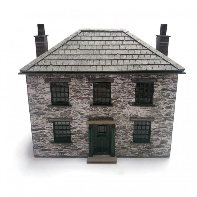 Scale Model Scenery Farmhouse – Laser-cut kit (OO)