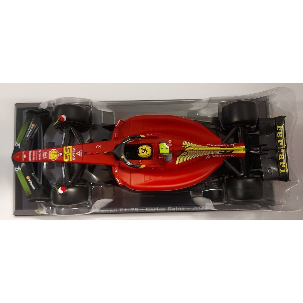 Bburago 1:24 Ferrari F1-75 (2022) Charles Leclerc #16 - Modello Diecast Rosso, Nuovo 2024 - Foto 3