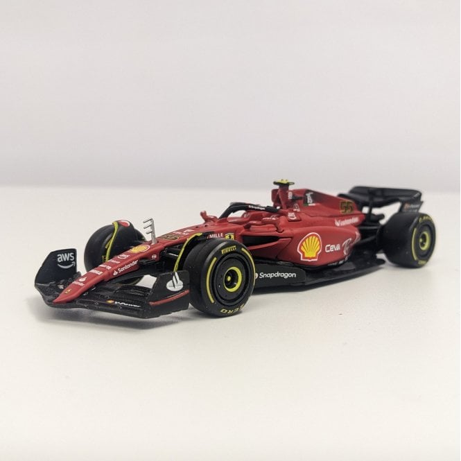 Bburago Ferrari F1-75 #55 Carlos Sainz 2022 (1:43)