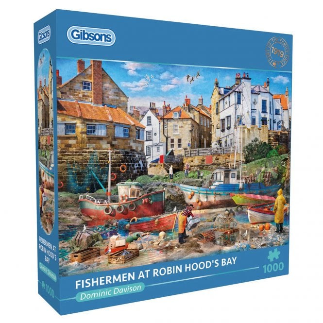 Gibsons Fishermen at Robin Hood's Bay (1000 pc)
