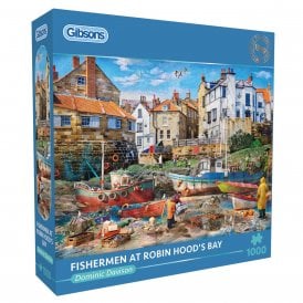 Fishermen at Robin Hood's Bay (1000 pc)
