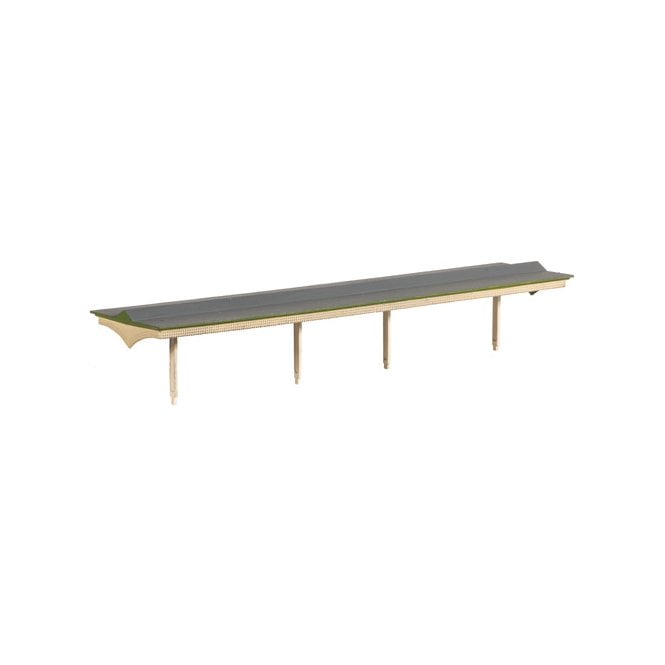 Ratio Flat Roof Platform Canopy With Valancing