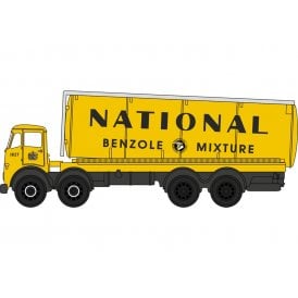 Oxford Diecast Foden FG Cylindrical Tanker National Benzole (N)