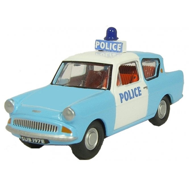 Oxford Diecast Ford Anglia Police Panda car (1:76)