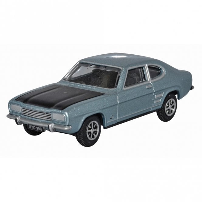 Oxford Diecast Ford Capri Mk 1 - Blue Mink (1:76)
