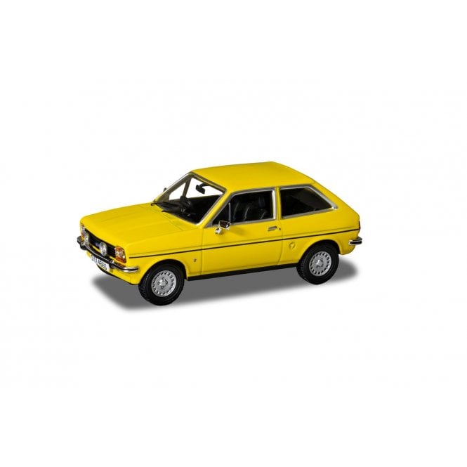 Corgi Ford Fiesta MkI 1.3 Ghia, Signal Yellow (1:43)